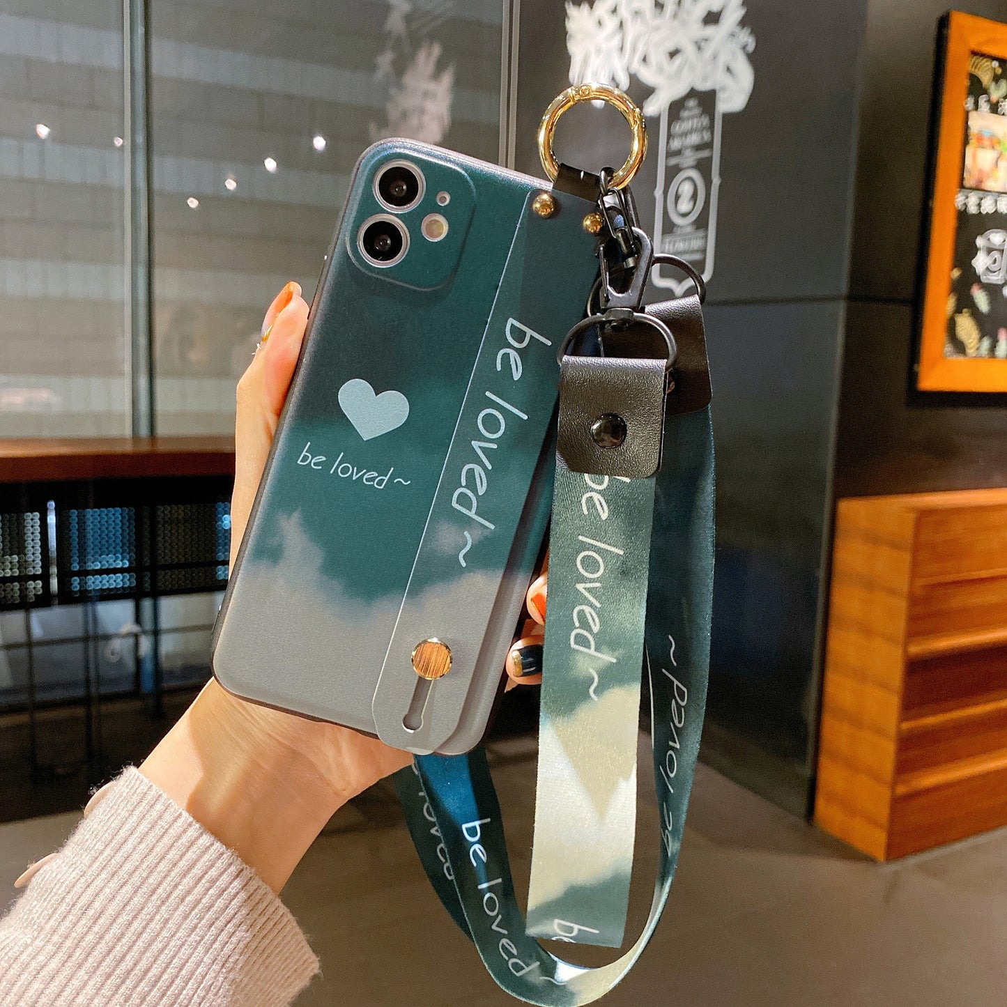 "Be Loved" - Wristband Watercolor Phone Cases - iPhone 7 - 12 Pro