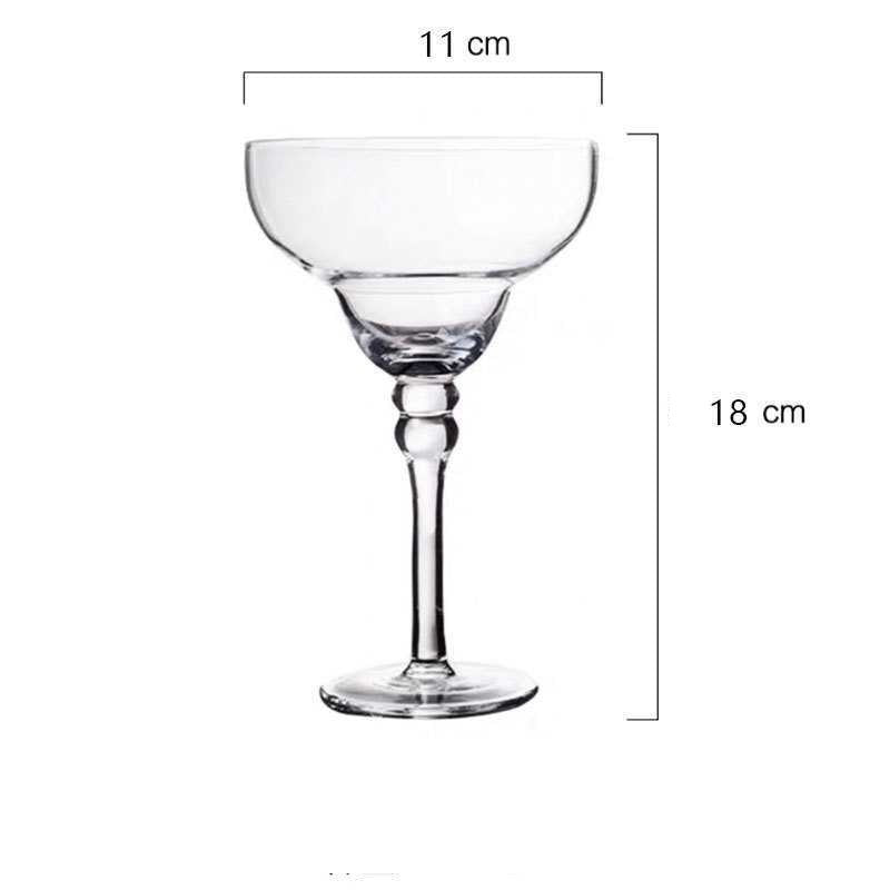 "Sipping Beauty" - Hand-painted Margarita/Wine Glass