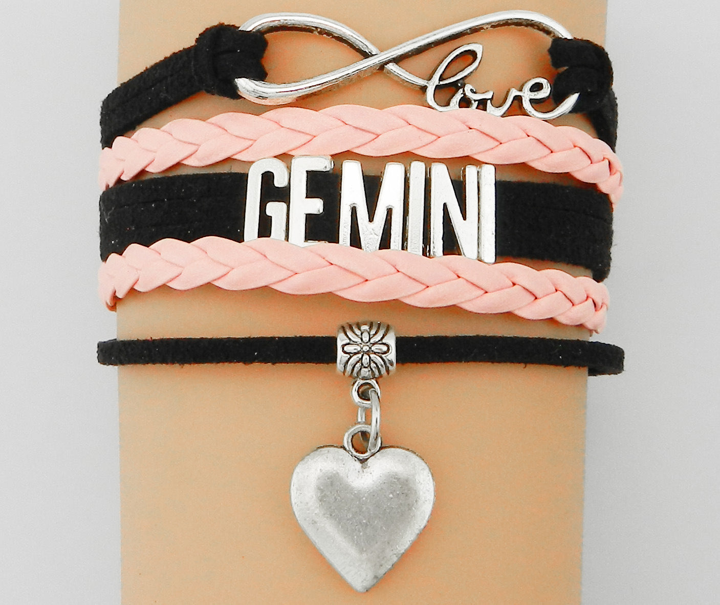 "Love Infinity Signs" - Handmade Constellation Bracelet