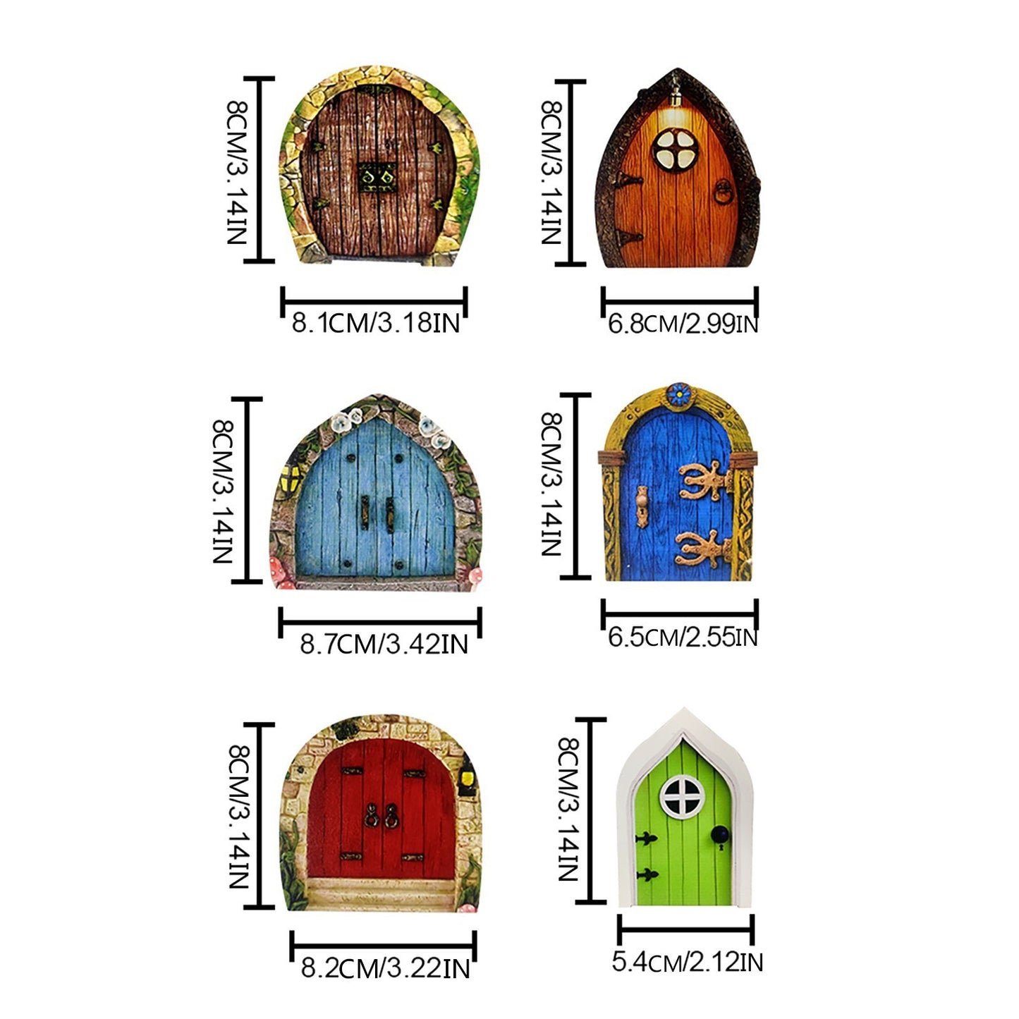 "The Fairy Gates" - Tree Ornaments