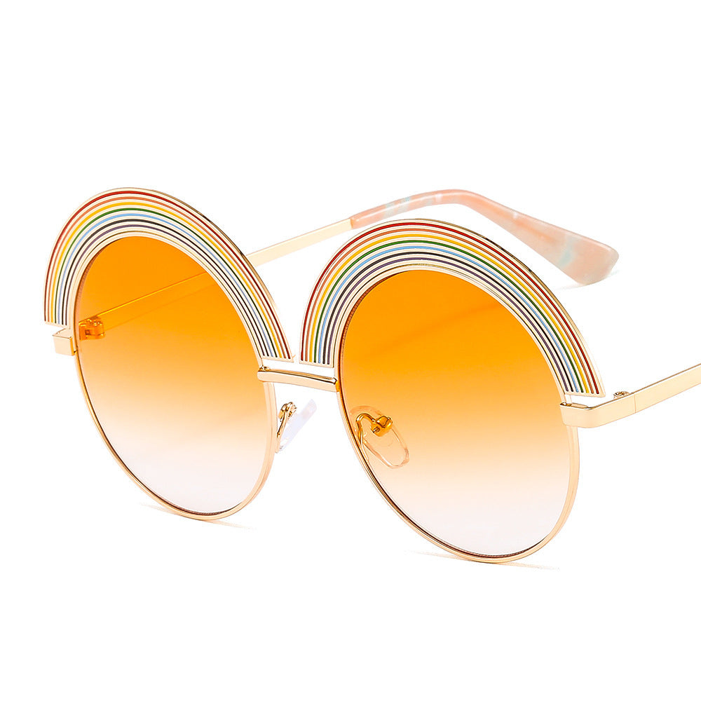"Hater Shades" - Large Round Frame Sunglasses