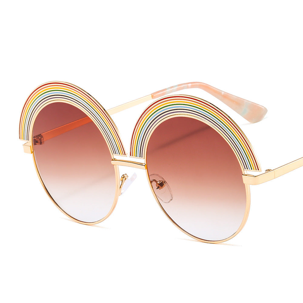 "Hater Shades" - Large Round Frame Sunglasses