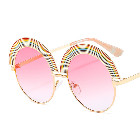 "Hater Shades" - Large Round Frame Sunglasses