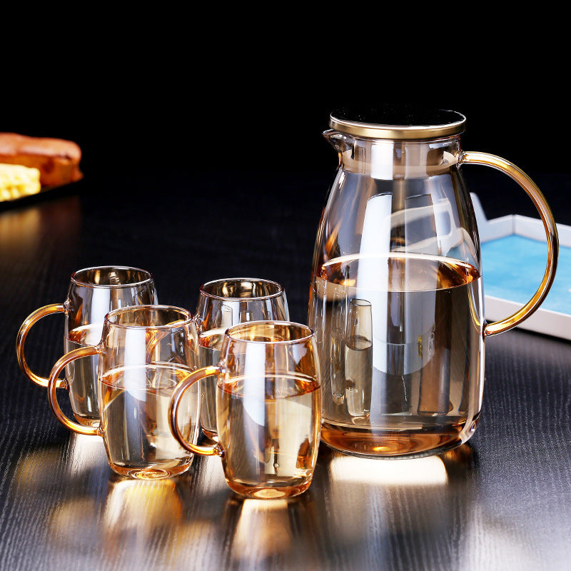 "Beautiful Day"- Colorful Borosilicate Serving Pot