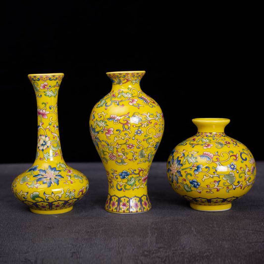 "Flower Daze" - Retro Ceramic Vases