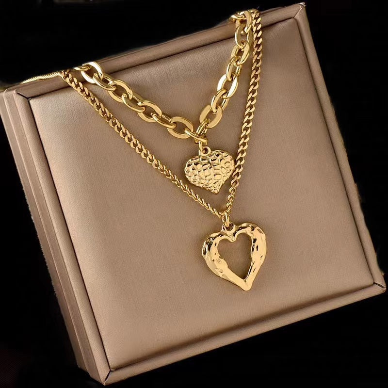 "Love Angel" - Titanium Steel Angel Wings Love Necklace