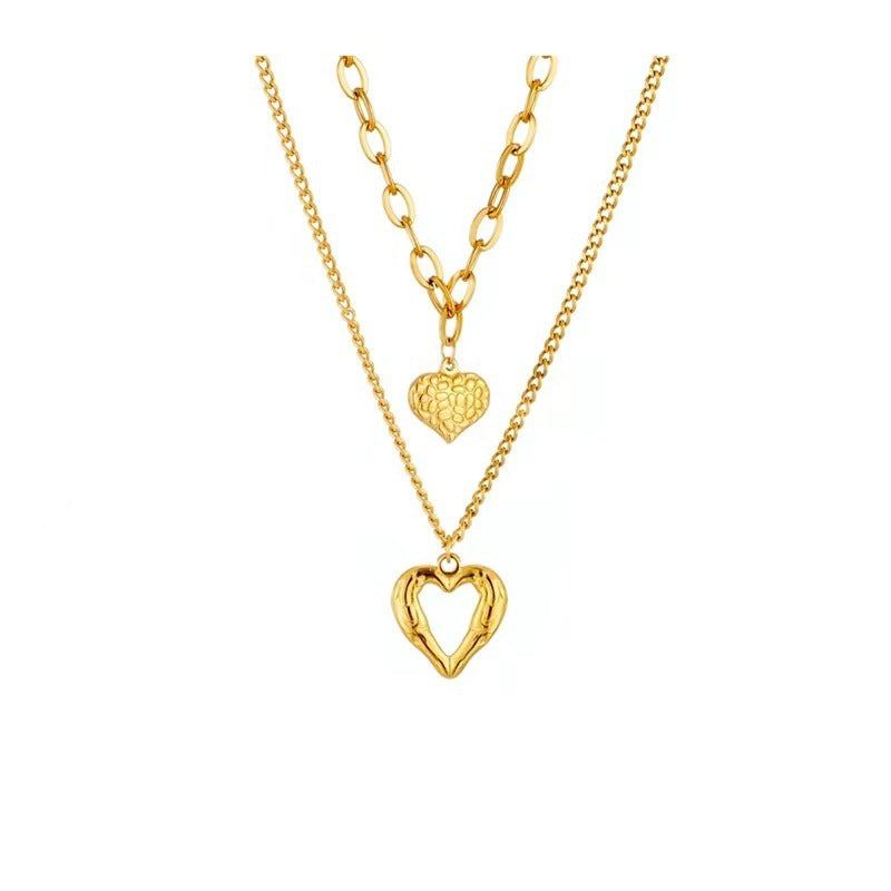 "Love Angel" - Titanium Steel Angel Wings Love Necklace