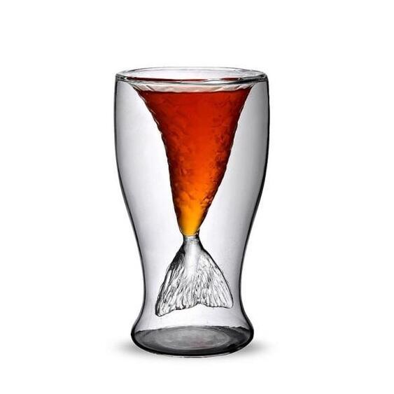 "Mermaid Lush" - Wine Glass