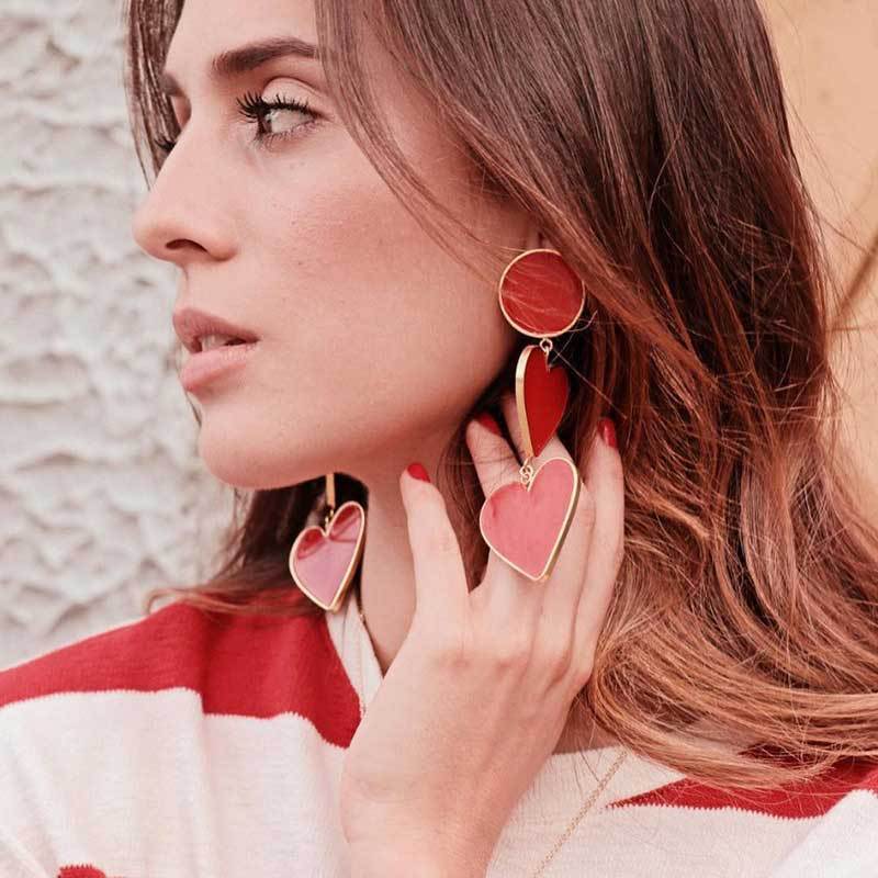 "Big Love" - Punk Style Statement Earrings