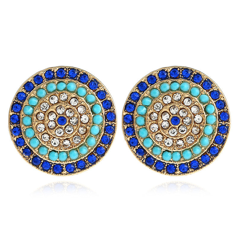 Evil Eye Four-piece Gold-plated Jewelry Set