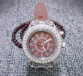 "Illustrious Light" - LED Geneva Quartz Luminous Watch