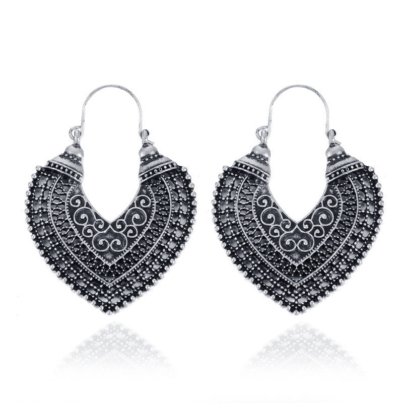 Mehndi Designed Earrings