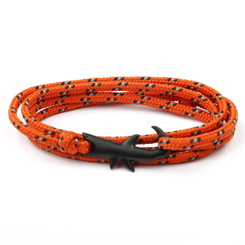 Domineering Shark Rope Bracelet