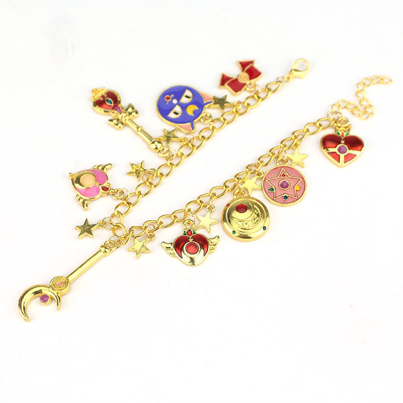 "Luna Guardian Star" - Charm Bracelet