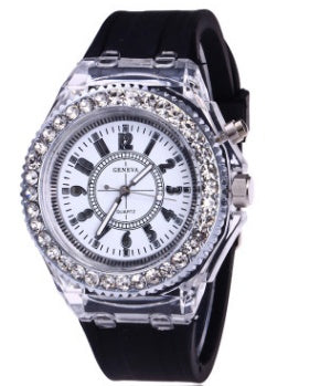 "Illustrious Light" - LED Geneva Quartz Luminous Watch