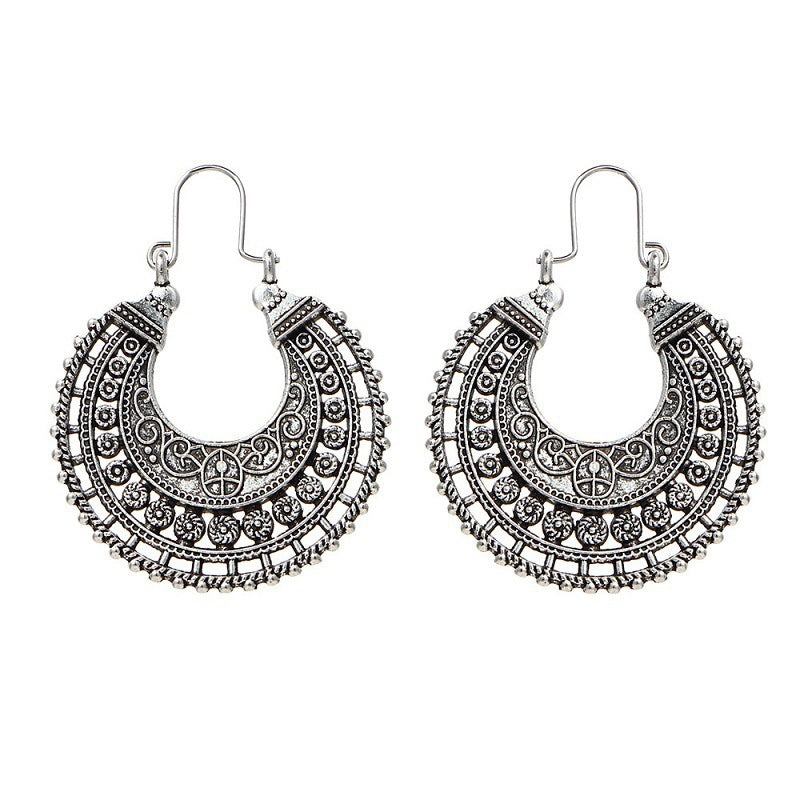 Mehndi Designed Earrings