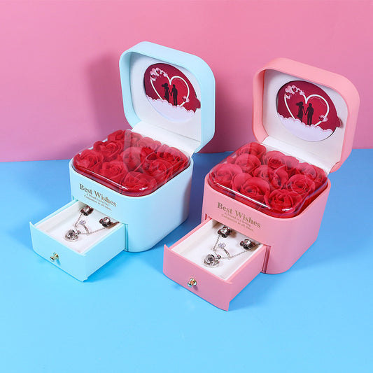 "Roses for Eternity" - Jewelry Box