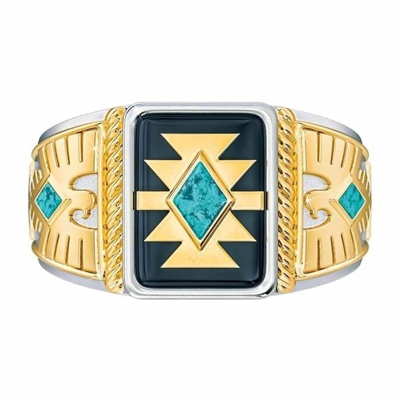 Alloy Pattern Design Rings