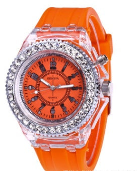 "Illustrious Light" - LED Geneva Quartz Luminous Watch