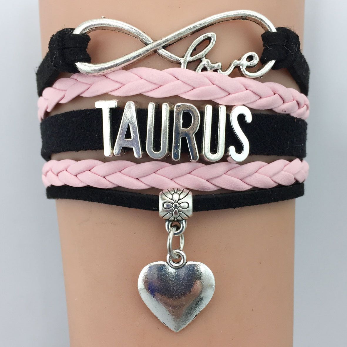 "Love Infinity Signs" - Handmade Constellation Bracelet