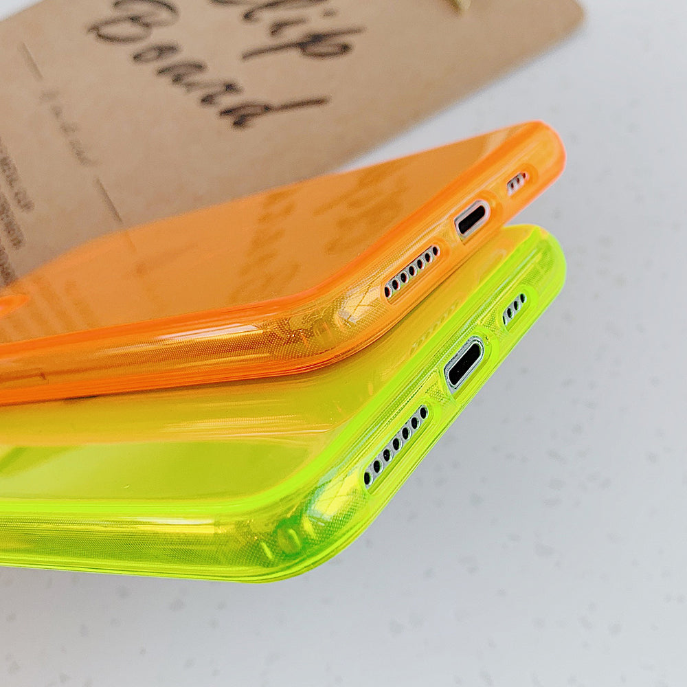 Neon Fluorescent Shatter-resistant Phone Cases - iPhone iPhone 7-13