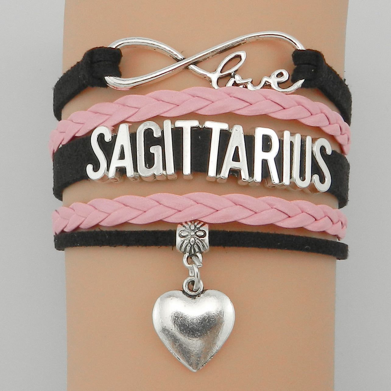 "Love Infinity Signs" - Handmade Constellation Bracelet