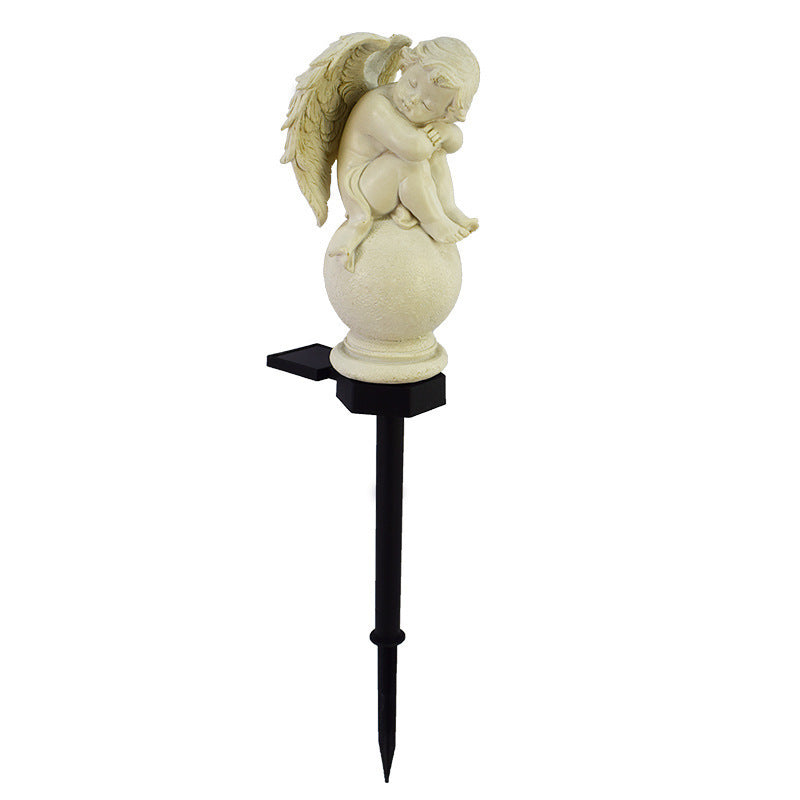 Solar Angel Figure for Garden