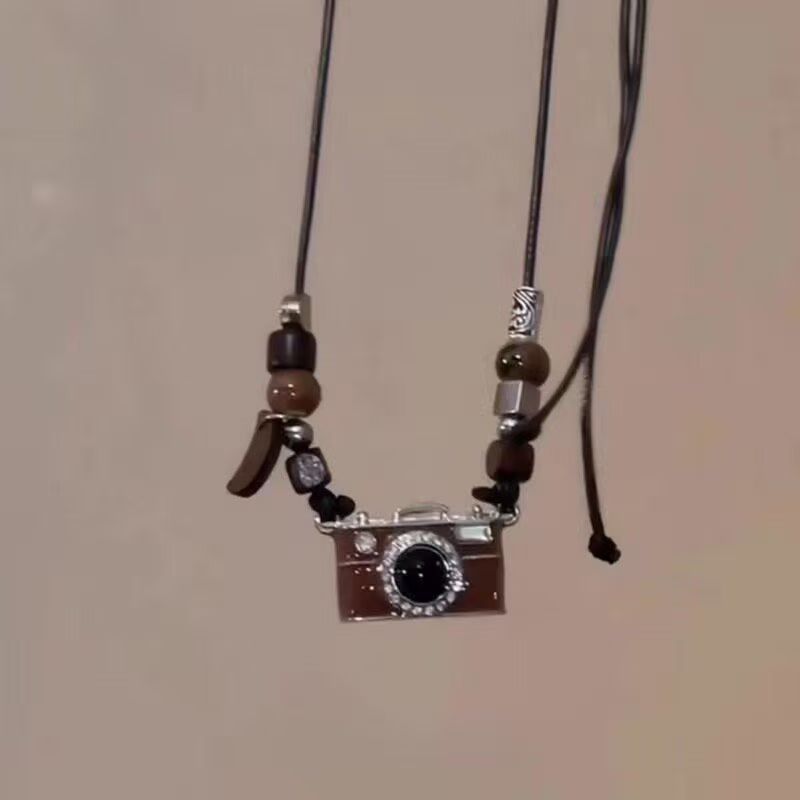 Vintage Camera Adjustable Necklace