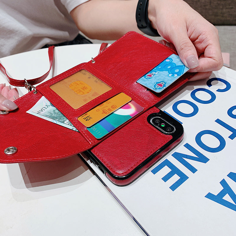 Mobile Phone Change Card Case Bag - Galaxy A10E/A20E, A10/M10, A10S,A20/A30, A40, A10S, A50, A30S, A70/A70S
