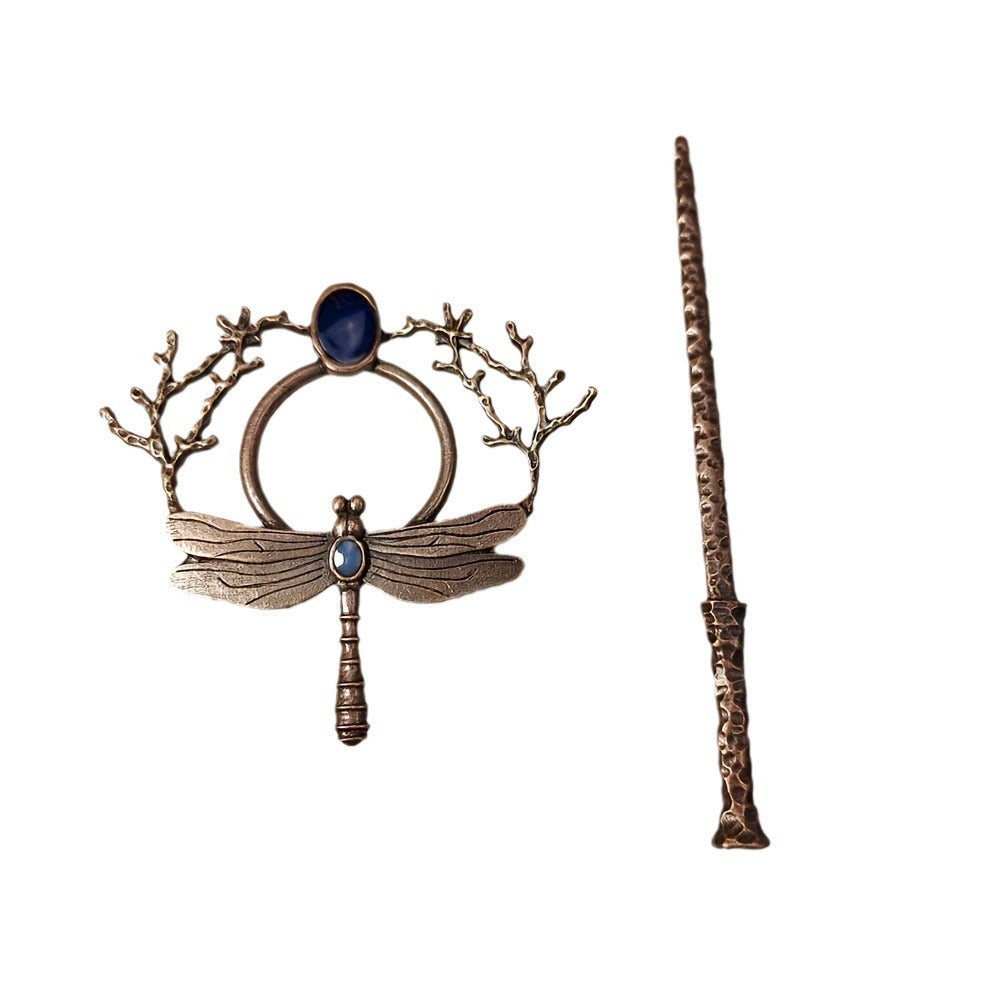 Dragonfly Branch Hairpin