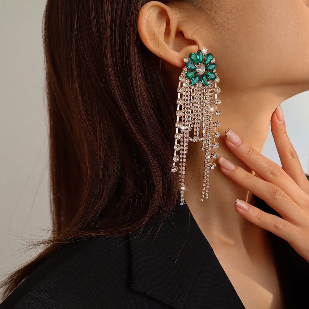 "Fairy Floral" - Tassel Earrings