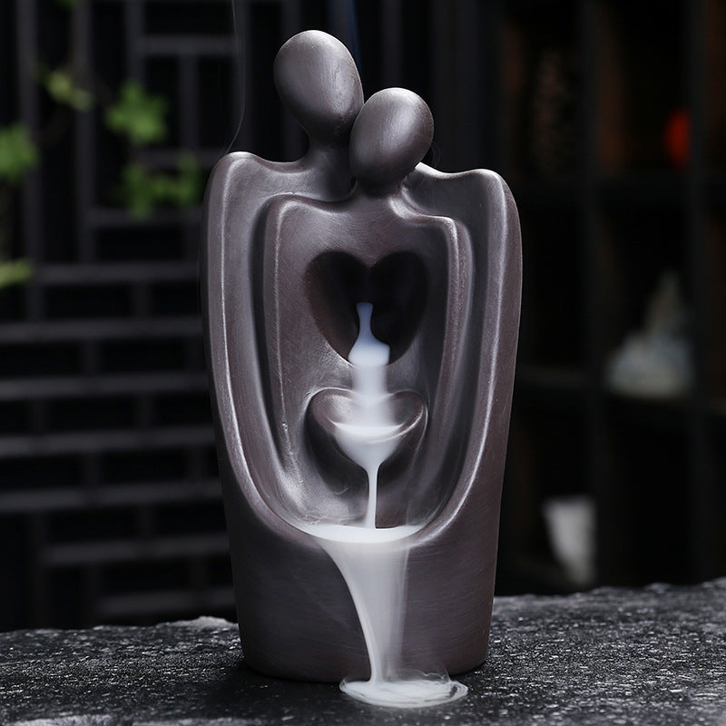 "Heart to Heart" - Incense Holder