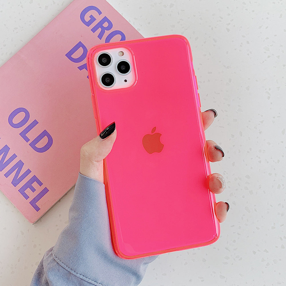 Neon Fluorescent Shatter-resistant Phone Cases - iPhone iPhone 7-13