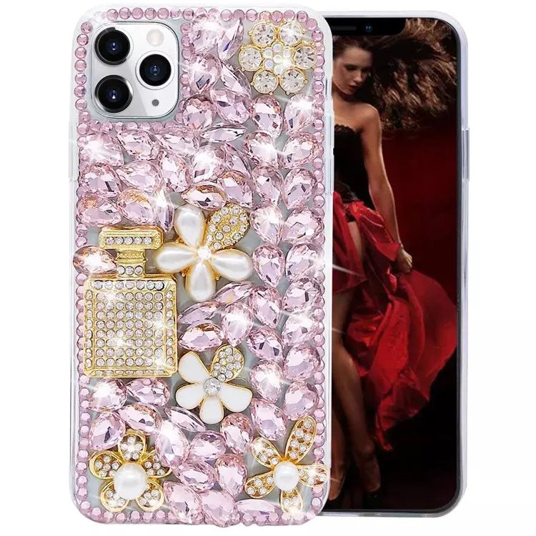 Artificial Junk Diamond Mobile Phone Cases - iPhone 7- 12 Pro Max