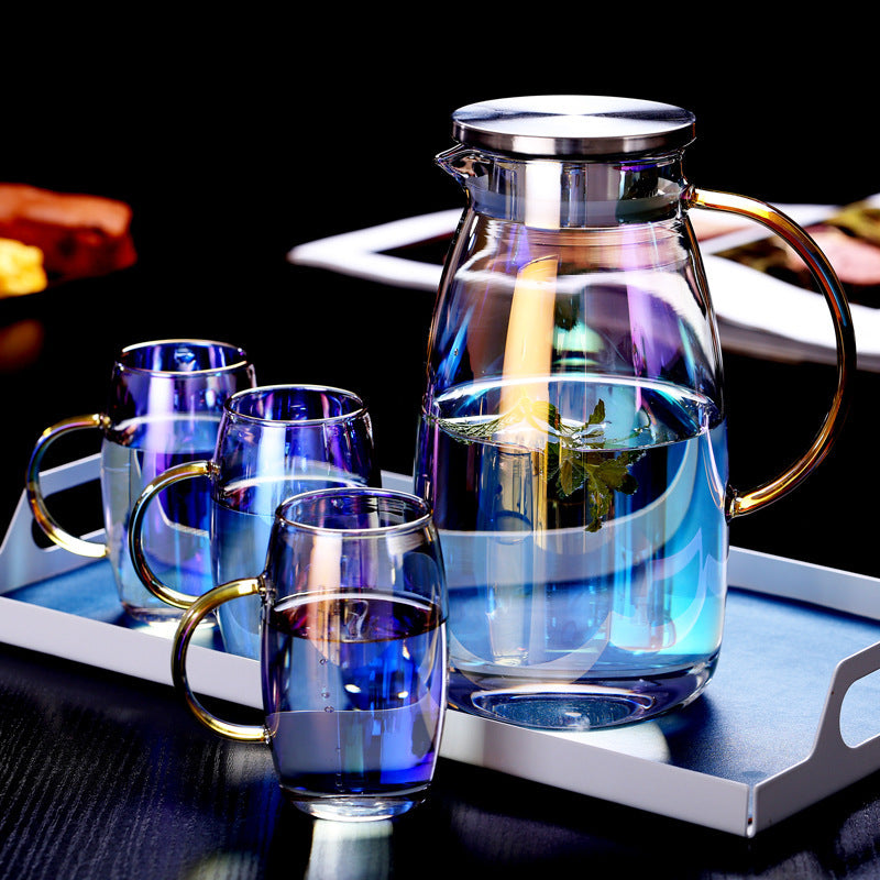 "Beautiful Day"- Colorful Borosilicate Serving Pot