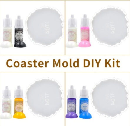 DIY Fine Silicone Mold Coaster