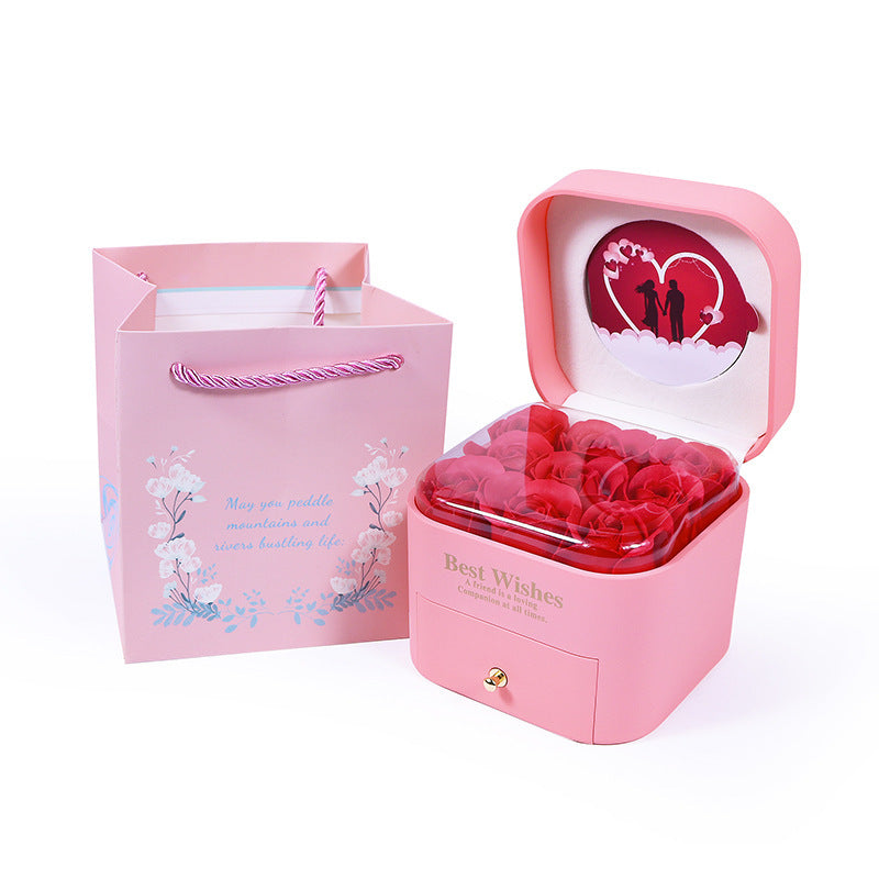 "Roses for Eternity" - Jewelry Box