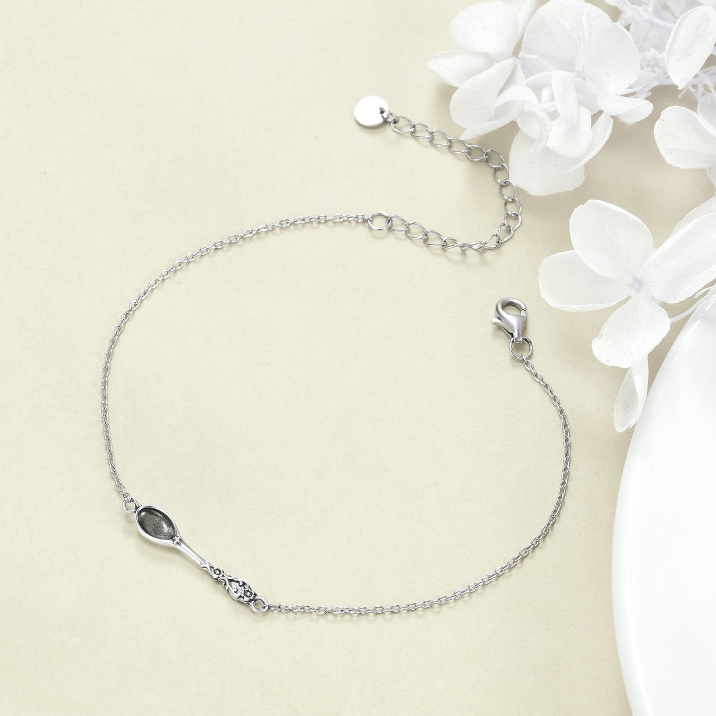 "Silver Spoon" - Vintage Sterling Silver Bracelet