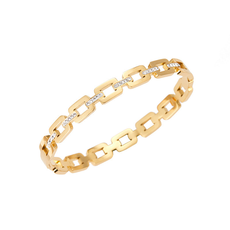 Electroplated Vacuum Stainless Steel Bracelet