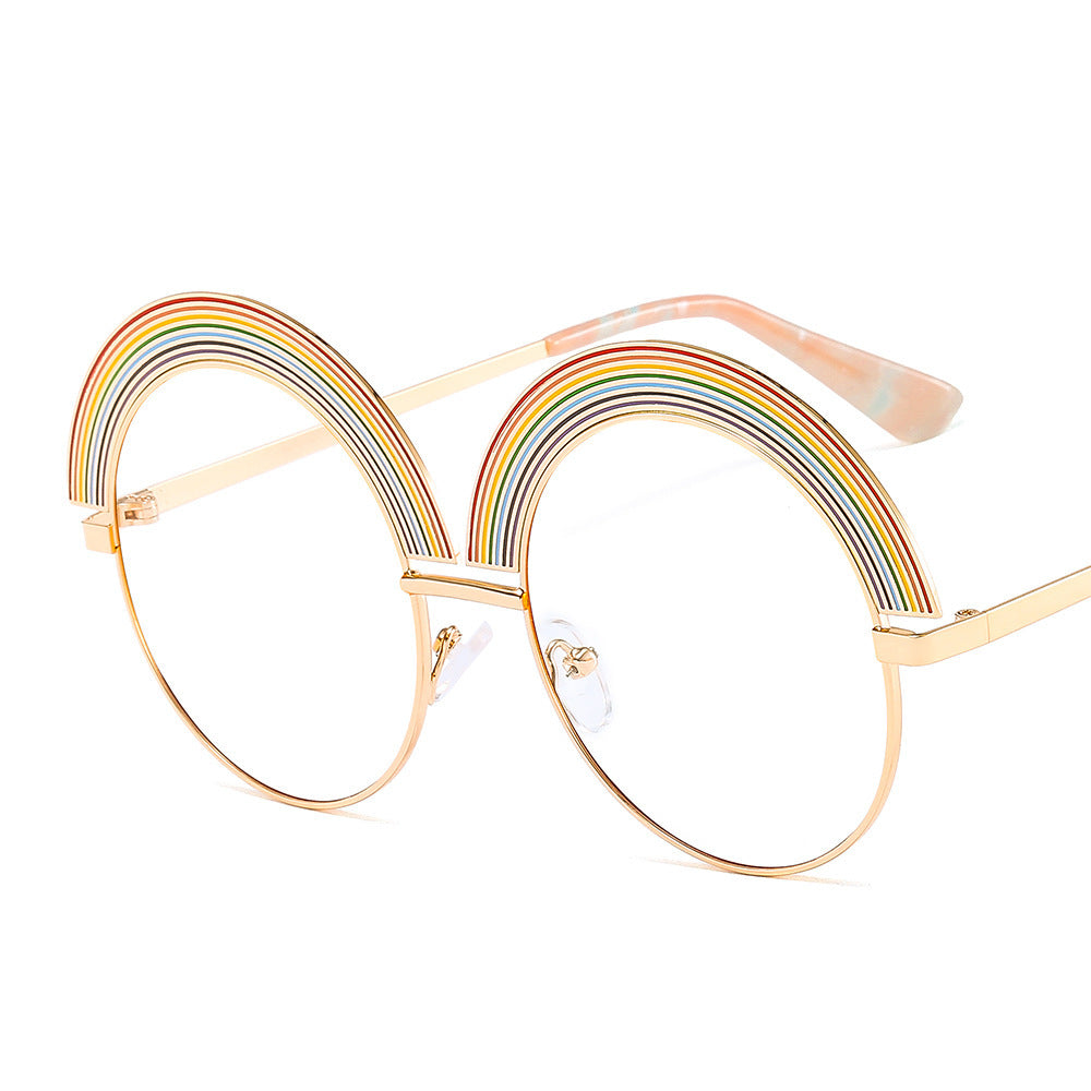 "Hater Shades" - Large Round Frame Sunglasses