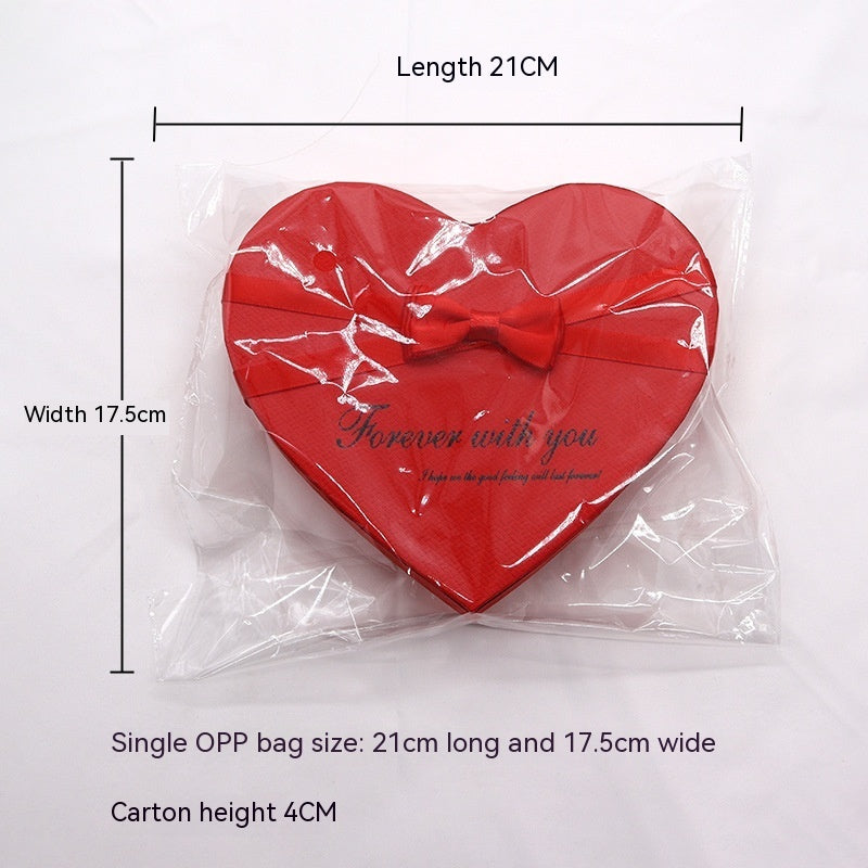 Teddy Bear Heart-shaped Rose Soap Gift Box