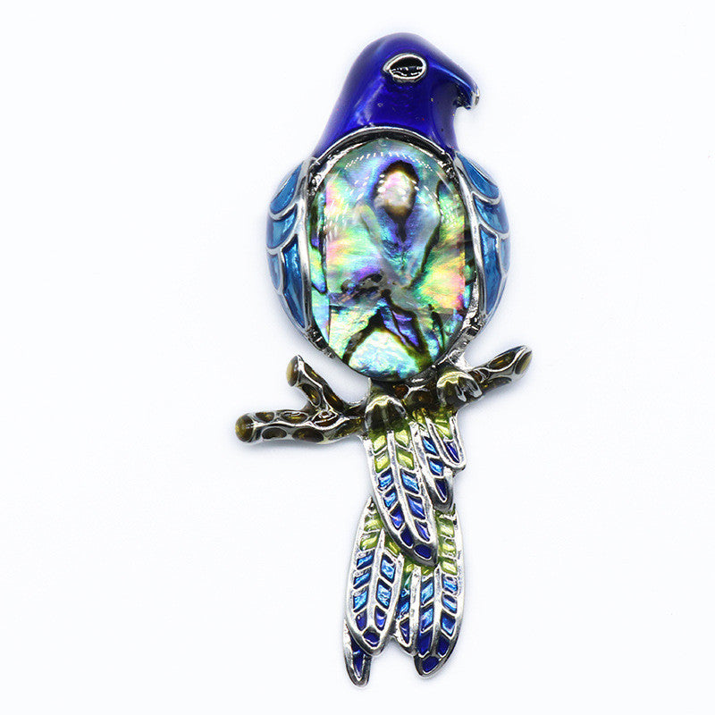 "Hello Birdie" - Brooch Pendant