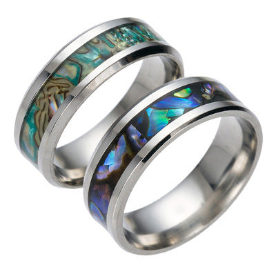 Stainless Steel Shell Color Ring