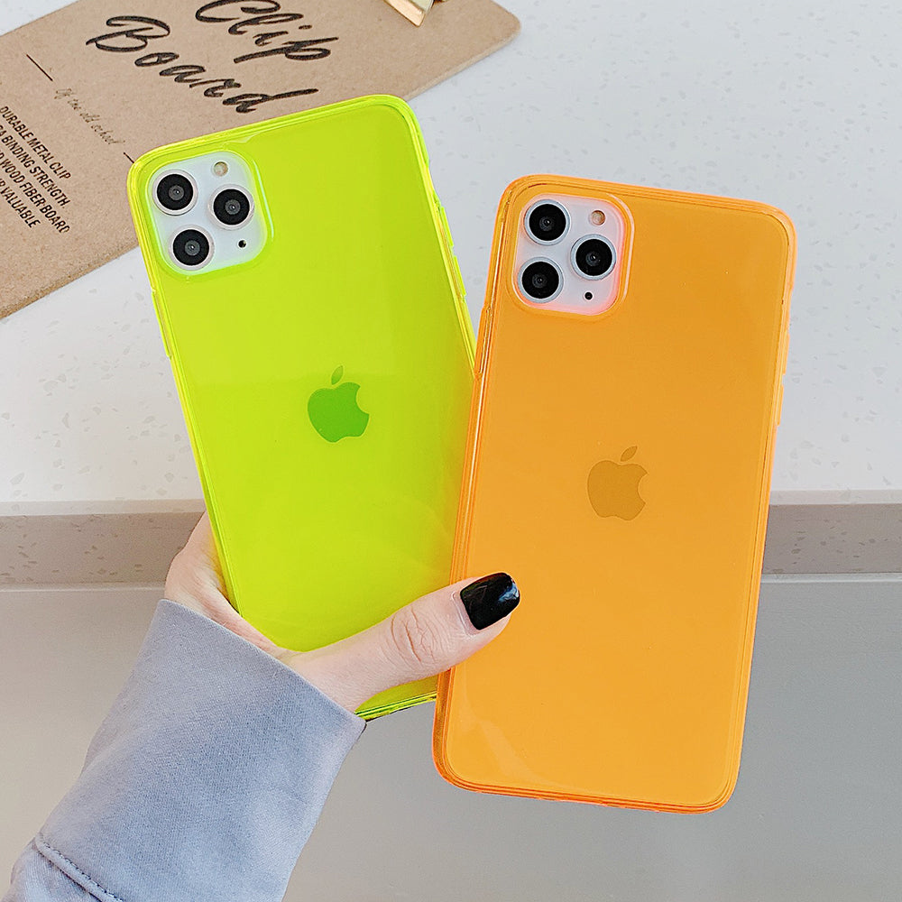 Neon Fluorescent Shatter-resistant Phone Cases - iPhone iPhone 7-13