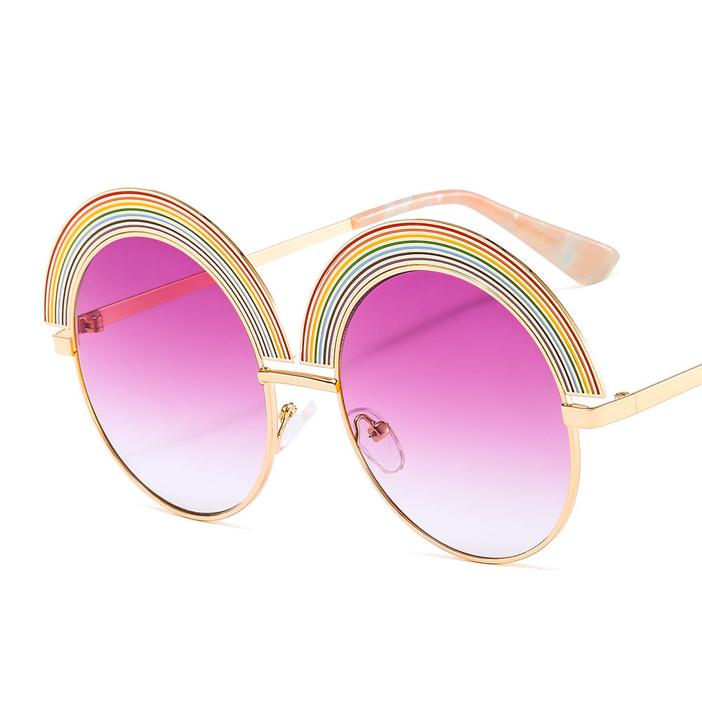 "Hater Shades" - Large Round Frame Sunglasses