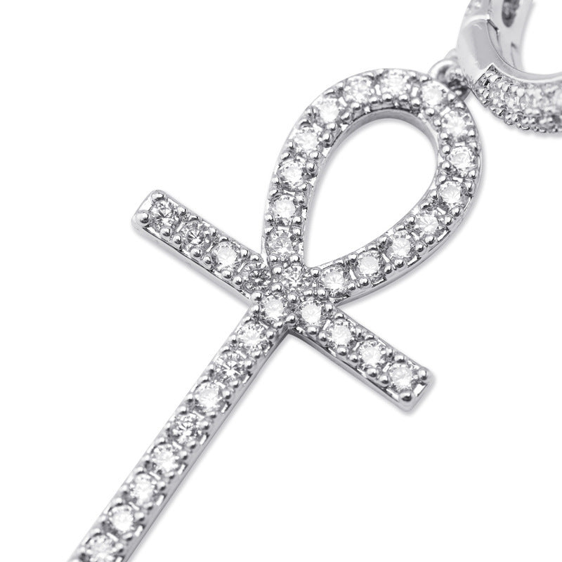 Ankh Dangle Earrings for Men and Women
