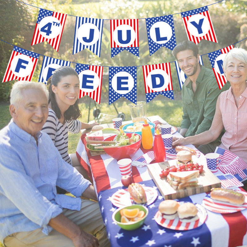 USA Independence Day Party Banners