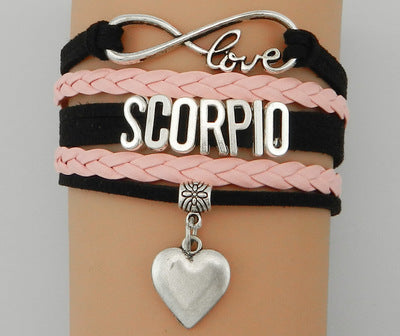 "Love Infinity Signs" - Handmade Constellation Bracelet