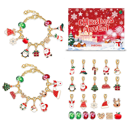DIY Christmas Adventure Calendar and Bracelet Blind Box