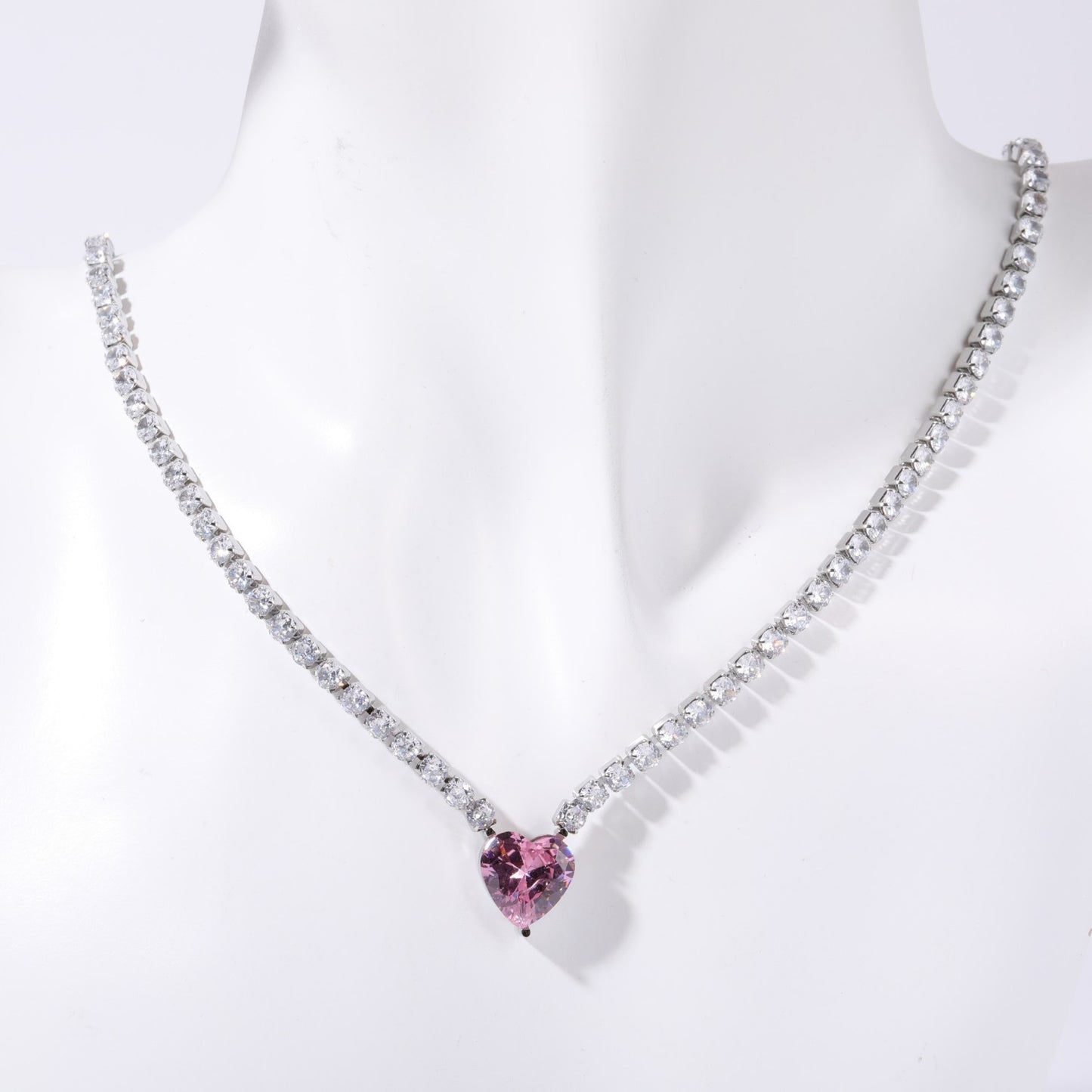 Colorful Zircon Tennis Chain Necklaces